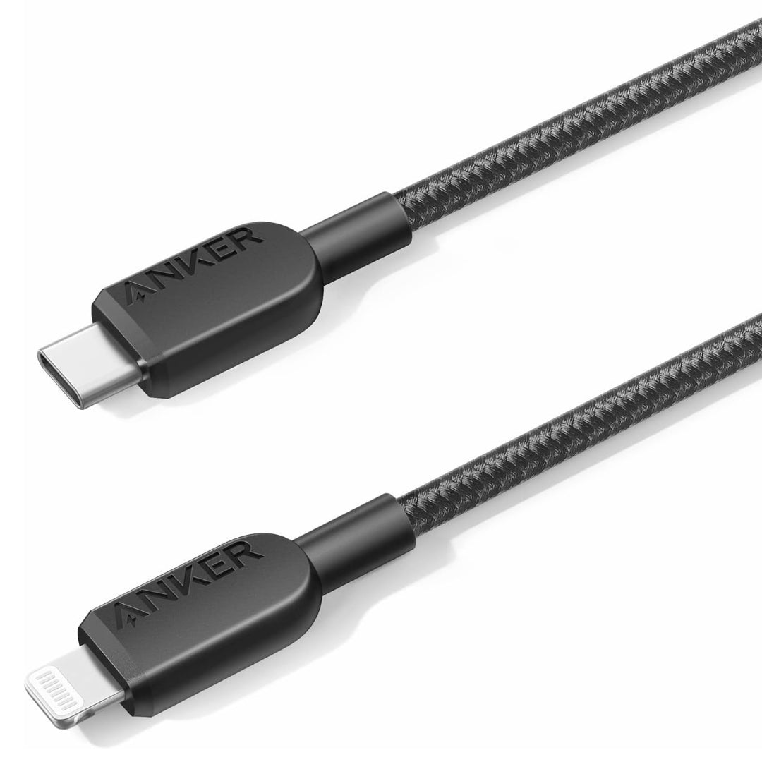 Anker 322 USB-C to USB-C Cable 3ft – High-Speed Data Transfer, Durable Build, Flexible Design – Chargers & Cables | Ideal for USB-C Devices