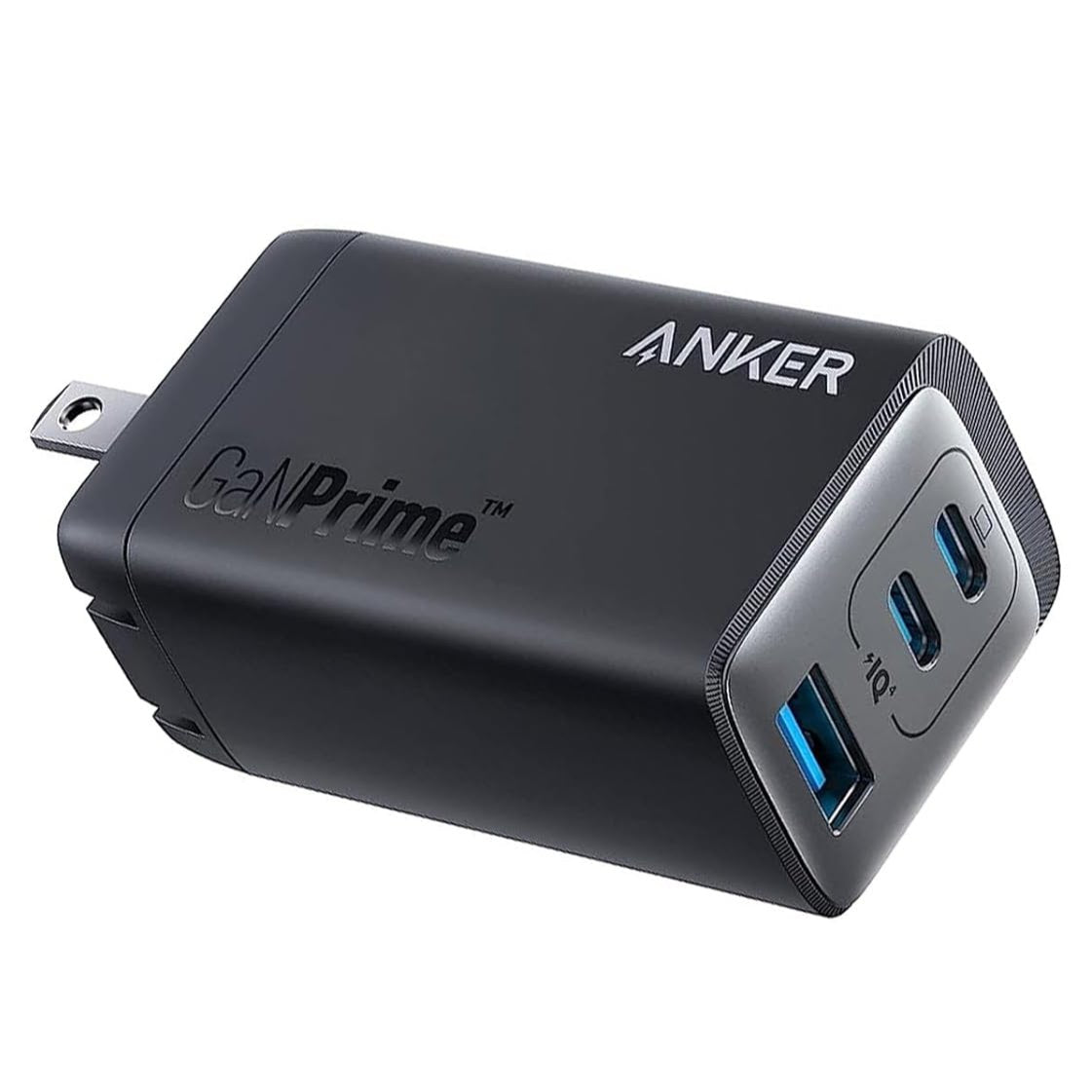 Anker 735 Charger GaNPrime 65W – High Power Output, Compact Design, GaN Technology – Chargers & Cables | Ideal for Efficient Charging