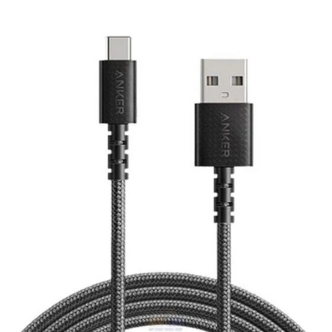 Anker PowerLine Select+ USB-C to USB-A 2.0 Cable 6ft – High-Speed Data Transfer, Flexible Design, Durable Build – Chargers & Cables | Perfect for Fast Charging