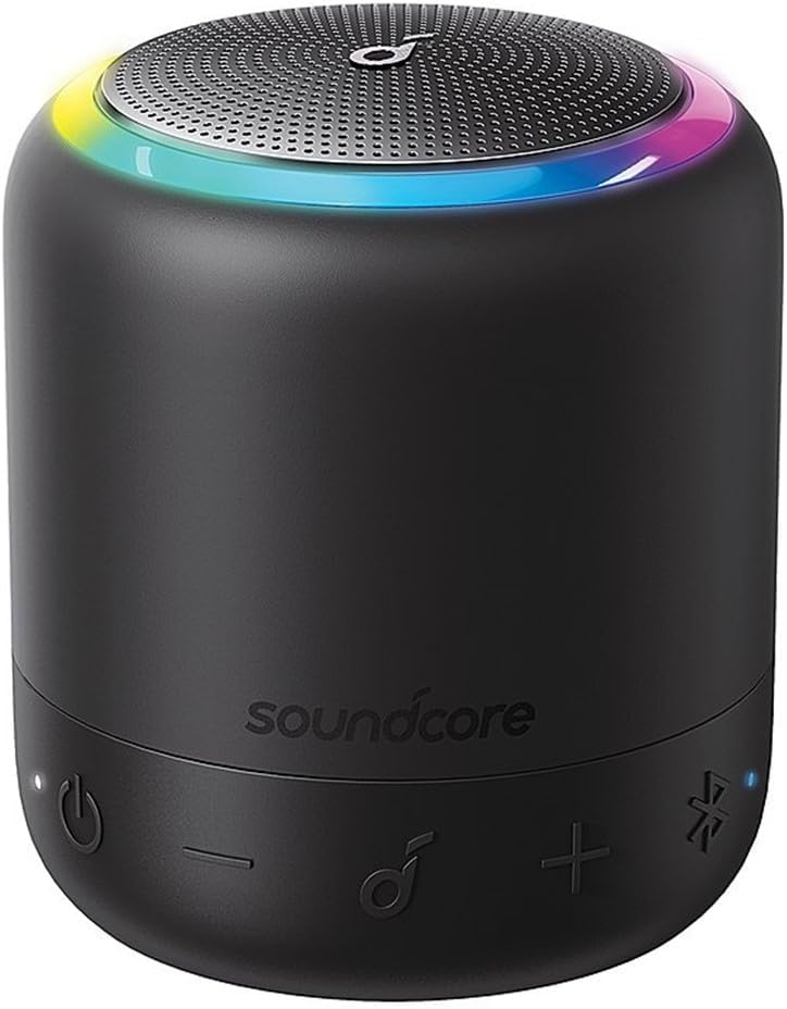 Anker Soundcore Anker Mini 3 PRO Bluetooth Speaker – Portable Design, High-Quality Sound, Long Battery Life – Portable Speakers | Ideal for On-the-Go Music