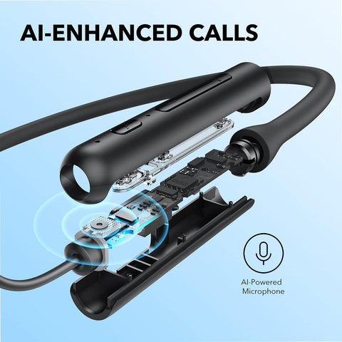 Anker Soundcore Life U2i Neckbend – Neckband Design, High-Quality Audio, Comfortable Fit – Headsets & Earphones | Ideal for Active Lifestyles