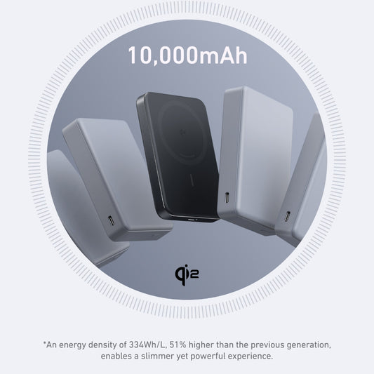 Anker MagGo Powerbank 10,000mah, Slim Magnetic Powerbank A1664H11