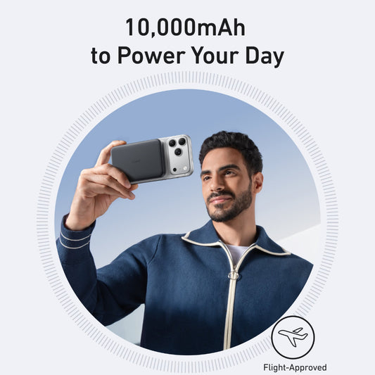 Anker MagGo Powerbank 10,000mah, Slim Magnetic Powerbank A1664H11