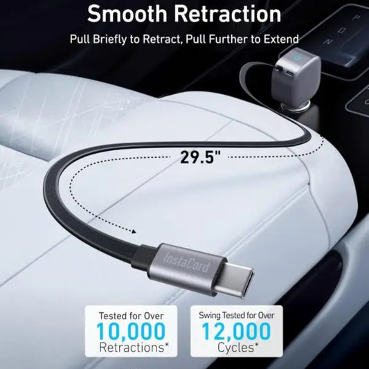 Anker Nano Car Charger 75w, USB-C Port A2738HA2