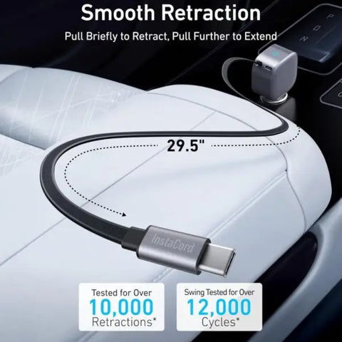Anker Nano Car Charger 75w, USB-C Port A2738HA2