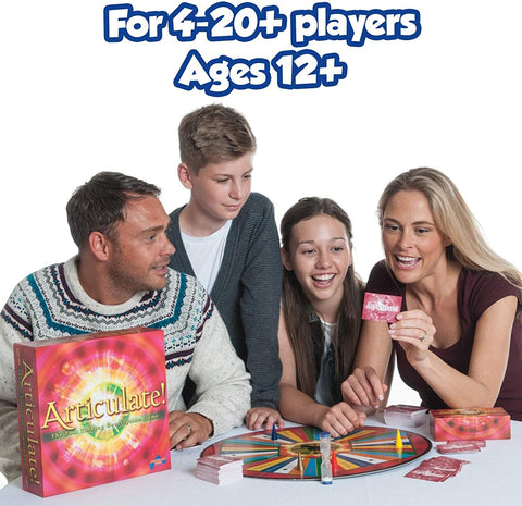 Articulate Family Board Game – Fast-Paced, Team Play, 4-20+ Players – Party Game | Fun for All Ages