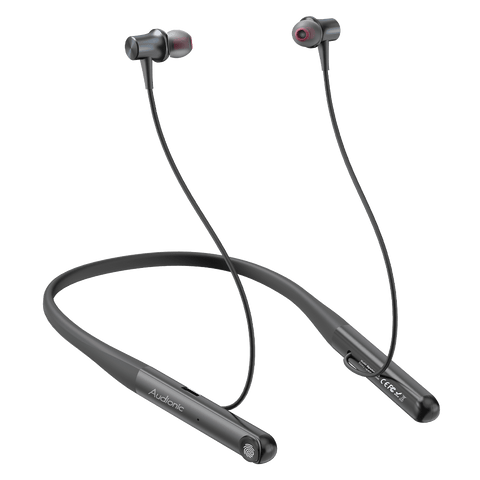 Audionic Neckband Signature N-25 â€“ Comfortable Wear, High-Quality Audio, Wireless Connectivity â€“ Audio | Perfect for Long Listening Sessions | Signature N-25