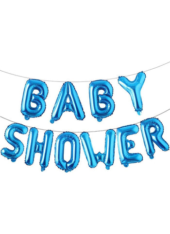 Baby Shower Decoration Theme Foil Balloons. Includes Multiple Designs, Perfect for Baby Showers | Easy to Inflate