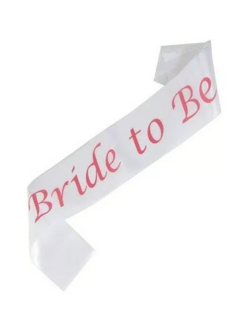 Bachelorette Party Bride to Be Sash – Wedding Celebration Essential | Fun & Stylish Party Accessory