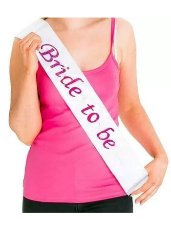 Bachelorette Party Bride to Be Sash – Wedding Celebration Essential | Fun & Stylish Party Accessory