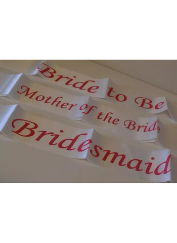 Bachelorette Party Bride to Be Sash – Wedding Celebration Essential | Fun & Stylish Party Accessory