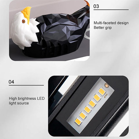 Bald Eagle Wall Lamp