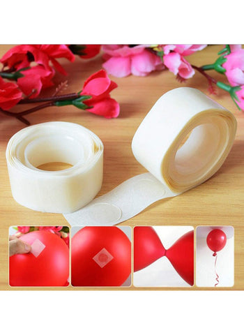 Balloon Tape/Dots Roll and Double-Sided Foam Tape – Reliable Adhesive Solution for Balloons & Decorations