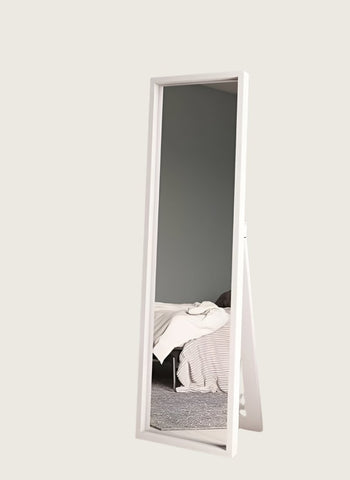 Beautiful Matte Finish Long Mirror – Sleek Design for Bedrooms | Dimensions 62x18 Inches