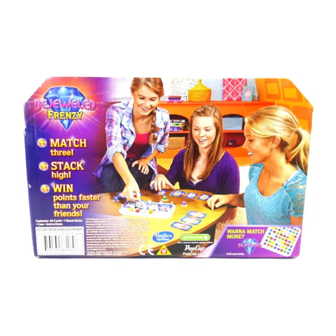 Hasbro Girls Bejeweled Frenzy Set – Gem Matching, Speed Play, Fun for All Ages – Board Game | Sparkling Strategy