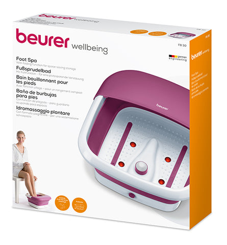 Beurer Foot Spa FB 30 – Relaxing Foot Bath, Adjustable Settings, Easy-to-Use | Foot Spa