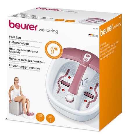 Beurer Foot Spa With Aromatherapy FB 35 – Aromatherapy Function, Soothing Foot Bath, Adjustable Temperature | Foot Spa