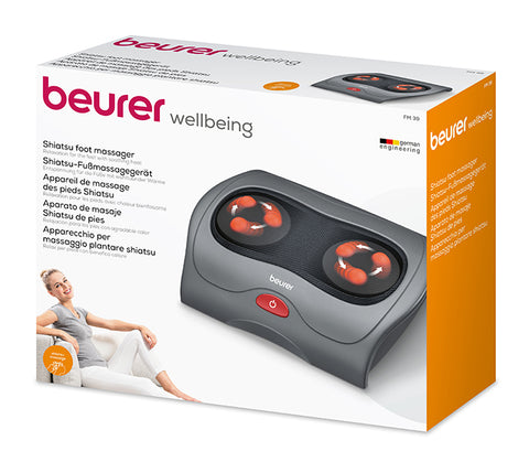 Beurer Shiatsu Foot Massager FM 39 – Shiatsu Massage, Compact Design, Comfortable Foot Massage | Foot Massager