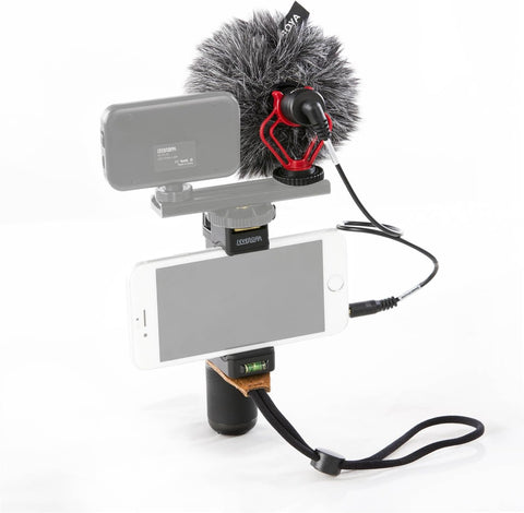 Boya Cardioid Shotgun Microphone BY-MM1 – Focused Audio, Cardioid Pickup Pattern, Compact and Portable – Shotgun Microphone | Suitable for Vloggers on the Go