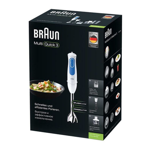 Braun Hand Blender Set MQ-3038 – Multi-Functional, Includes Accessories, Powerful Performance – Hand Blender | Perfect for Versatile Cooking