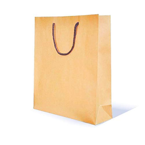 Brown Paper Bag Set for Takeaway – Assorted Sizes, With and Without Handles, Essential for On-the-Go Packaging