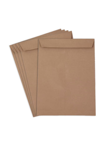 Envelope Medium A4 Size Brown  – Pack of 50, Durable, Multipurpose – Ideal for Office and Document Storage | Lightweight and Convenient