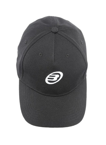 BullPadel Cap Black BPG233 FW – Adjustable Fit, Lightweight, Stylish | Ideal for Outdoor Play