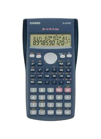 Casio Fxx-82 MS Scientific Calculator – Basic Functions, Durable, Black – Perfect for Preliminary Academic and Office Use | Reliable and Affordable