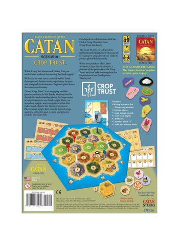 Catan Crop Trust Scenario Board Game – Strategic Farming, Resource Management, Scenario Play – Expansion Pack | Preserve the Future