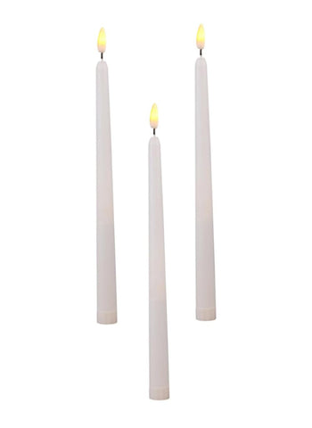 Christmas LED Candles – Pack of 2, Glowing Candle Light Night Lamp | Perfect for Party Atmosphere & Holiday Decorations