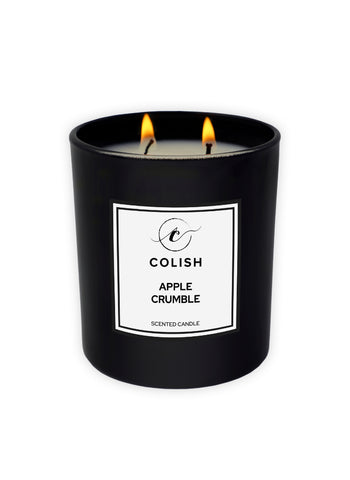 Colish Apple Crumble Scented Candle 230G – Sweet, Fruity, Comforting Aroma – Home Fragrance | Inviting Atmosphere