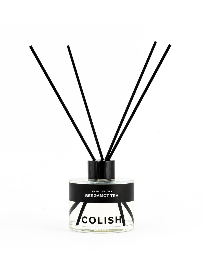 Colish Bergamot Tea Reed Diffuser 120ml – Fresh & Citrusy Fragrance for a Soothing Environment