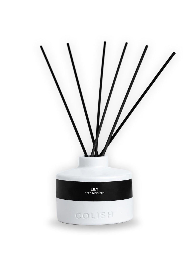 Colish Lily Reed Diffuser 120ml – Soft & Elegant Lily Scent for a Tranquil Setting