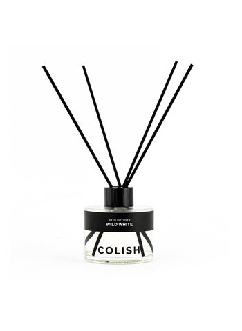 Colish Wild White Reed Diffuser – Fresh, Clean, Soothing Aroma – Home Fragrance | Continuous Scent