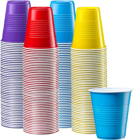 Color Party Cups 250ml – 250ml Plastic Party Cups – Disposable Cups and Glasses | Disposables