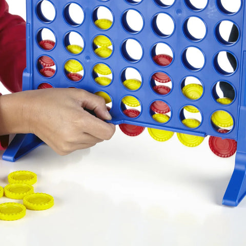 Connect Four – Iconic Drop & Win Strategy Game, Easy and Addictive Fun for All Ages, Featuring Vertical Grid and Colorful Discs | Classic Entertainment