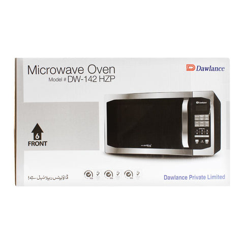 Dawlance Grill Microwave Oven DW-142 HZP, 42L – High-Capacity Oven with Even Heating, Defrosting Feature, and Grill Function