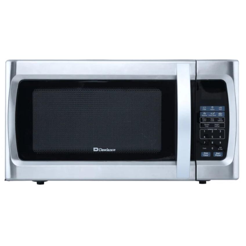 Dawlance Microwave Oven DW-132 S with Grill, 36L, Silver – Versatile Cooking with 900W Power, Defrost Setting, Child Lock, and Digital Control Panel, Microwave Ovens