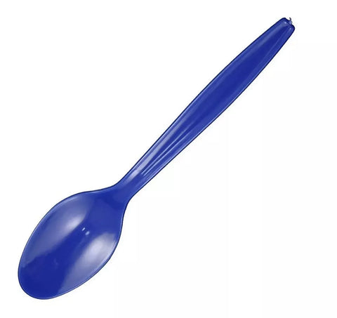 Deluxe Color Spoons – Vibrant Colors, Durable Design, Ideal for Parties – Disposable Cutlery | Adds Fun to Any Event