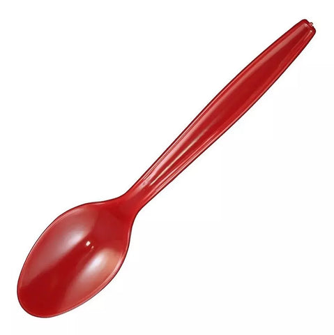 Deluxe Color Spoons – Vibrant Colors, Durable Design, Ideal for Parties – Disposable Cutlery | Adds Fun to Any Event