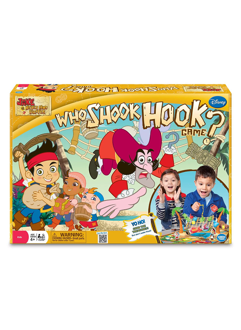 Disney Jake and the Neverland Pirates Who Shook Hook Game. Pirate-Themed Fun, Interactive & Exciting | Great for Kids & Families