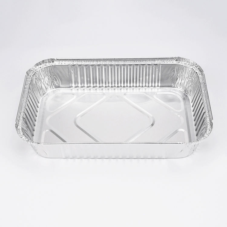 Disposable Aluminum Pan with Transparent Lid 2300ml – 2300ml Disposable Aluminum Pan with Lid – Disposable Food Packaging | Disposables