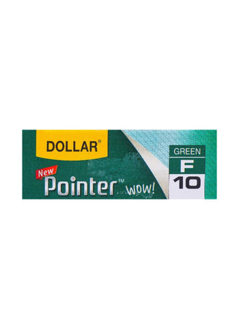 Dollar Pointer Green – Smooth Writing, Durable, Lightweight – Perfect for Office and School Use | Reliable Performance