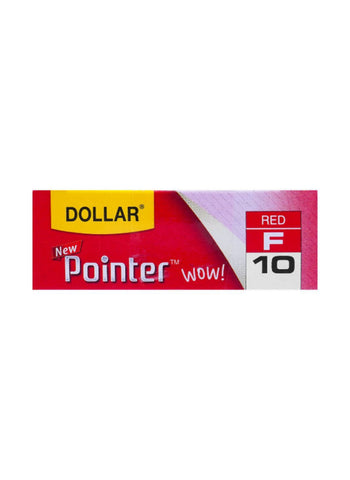 Dollar Pointer WOW Red – Smooth Writing, Durable, Pack of 10 – Ideal for Office and School Use | Reliable Performance