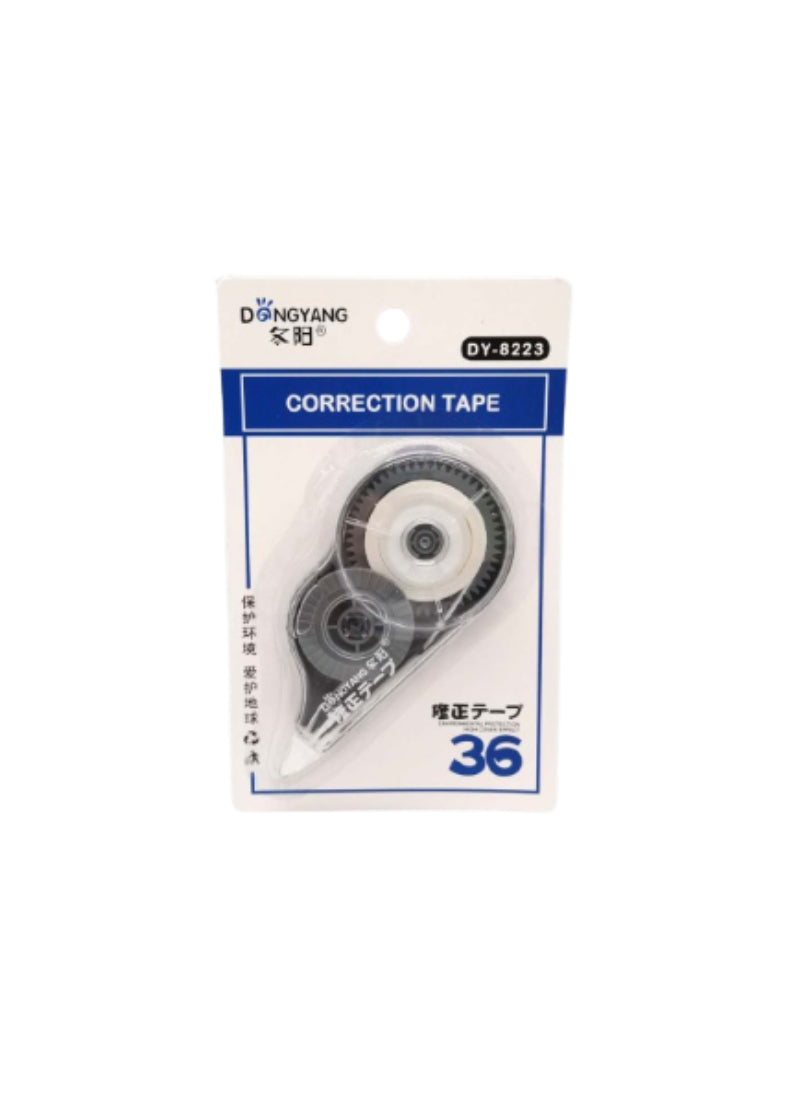 Dong Yang Correction Tape 36 – Smooth Application, Reliable Performance – Ideal for Office and School Use | Easy-to-Use and Durable