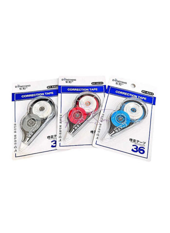 Dong Yang Correction Tape 36 – Smooth Application, Reliable Performance – Ideal for Office and School Use | Easy-to-Use and Durable