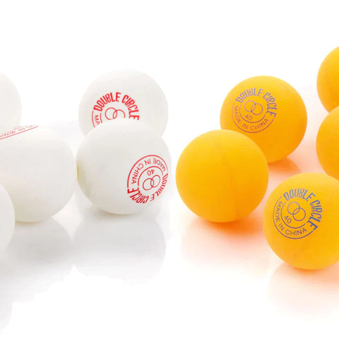 Double Circle Balls (6-Balls) – High-Quality, Durable, Performance – Ideal for Table Tennis