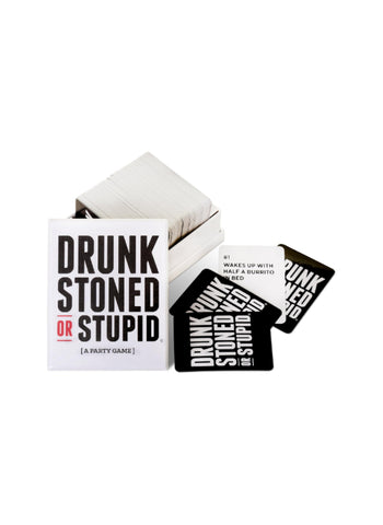 Drunk Stoned or Stupid Card Game – Hilarious Scenarios, Adult-Themed, Party Fun – Card Game | Outrageous and Bold