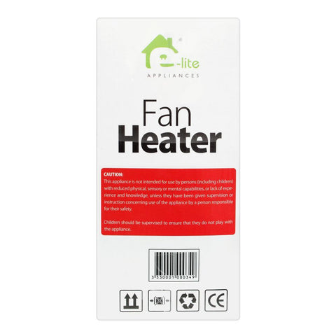 E-lite Fan Heater EFH-901 – High efficiency, Compact, Easy to use – Heater