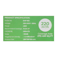 E-lite Digital Smart Air 3-in-1 Purifier EAP-922